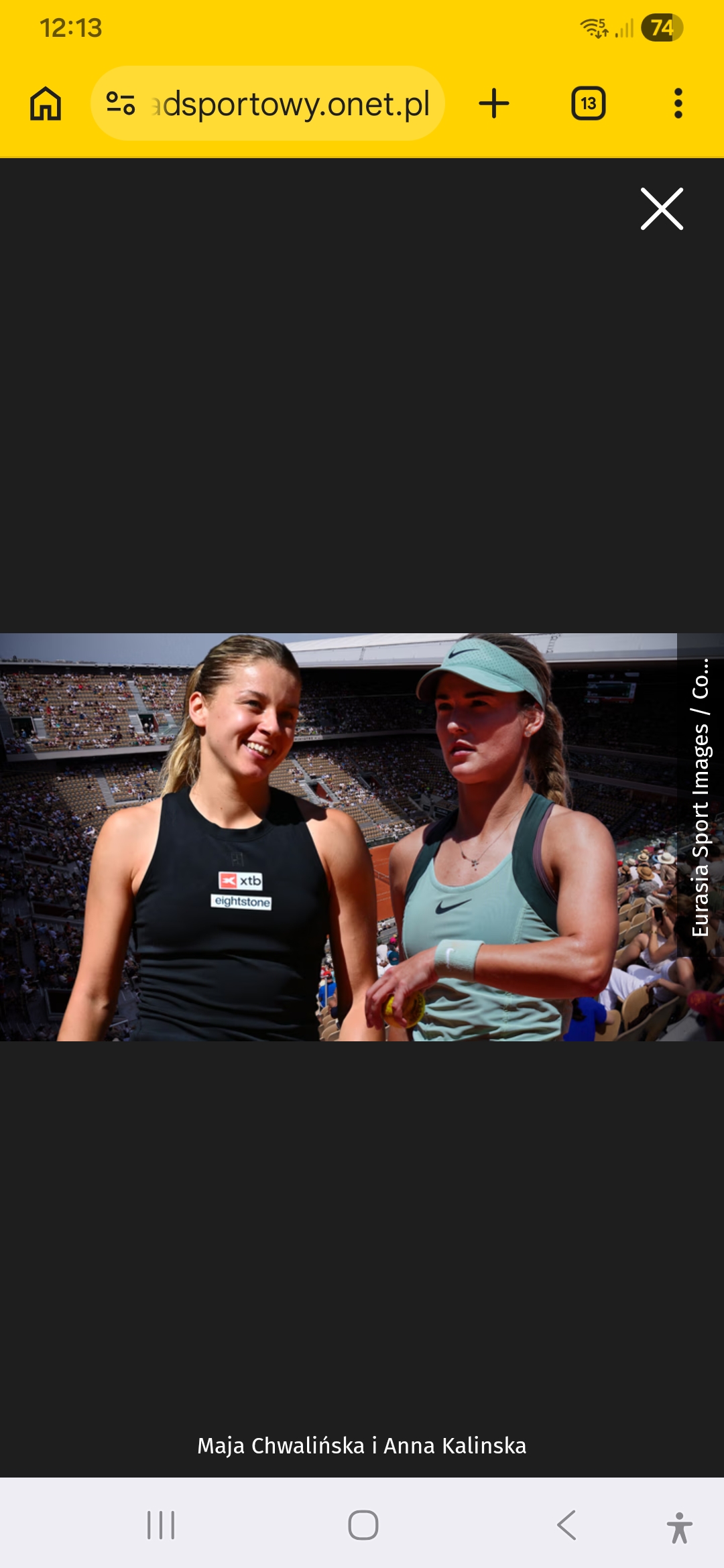 Maja Chwalińska i Anna Kalinska