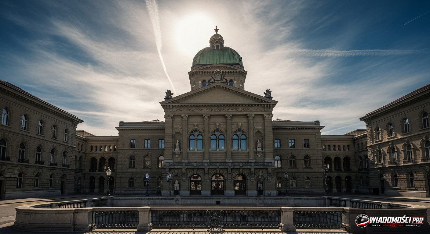 Swiss Parliament building in Bern