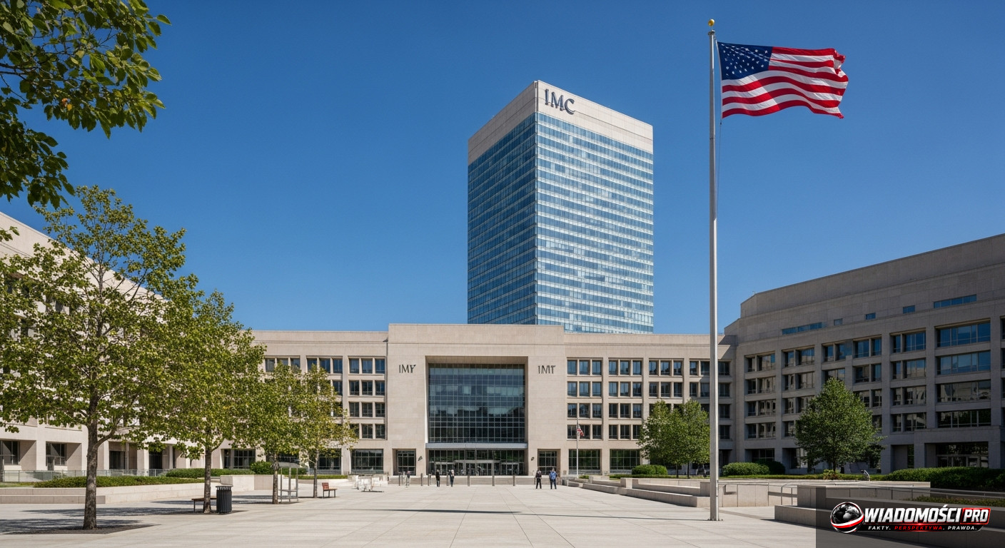 Headquarters of the International Monetary Fund in Washington.