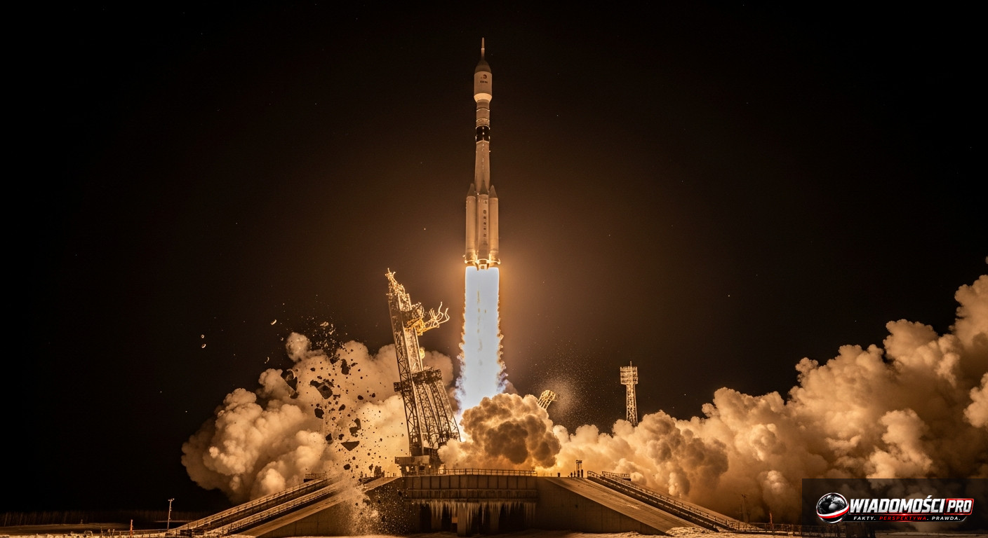 Ракета-носій, що виводить зонд Europa Clipper у космічний простір.