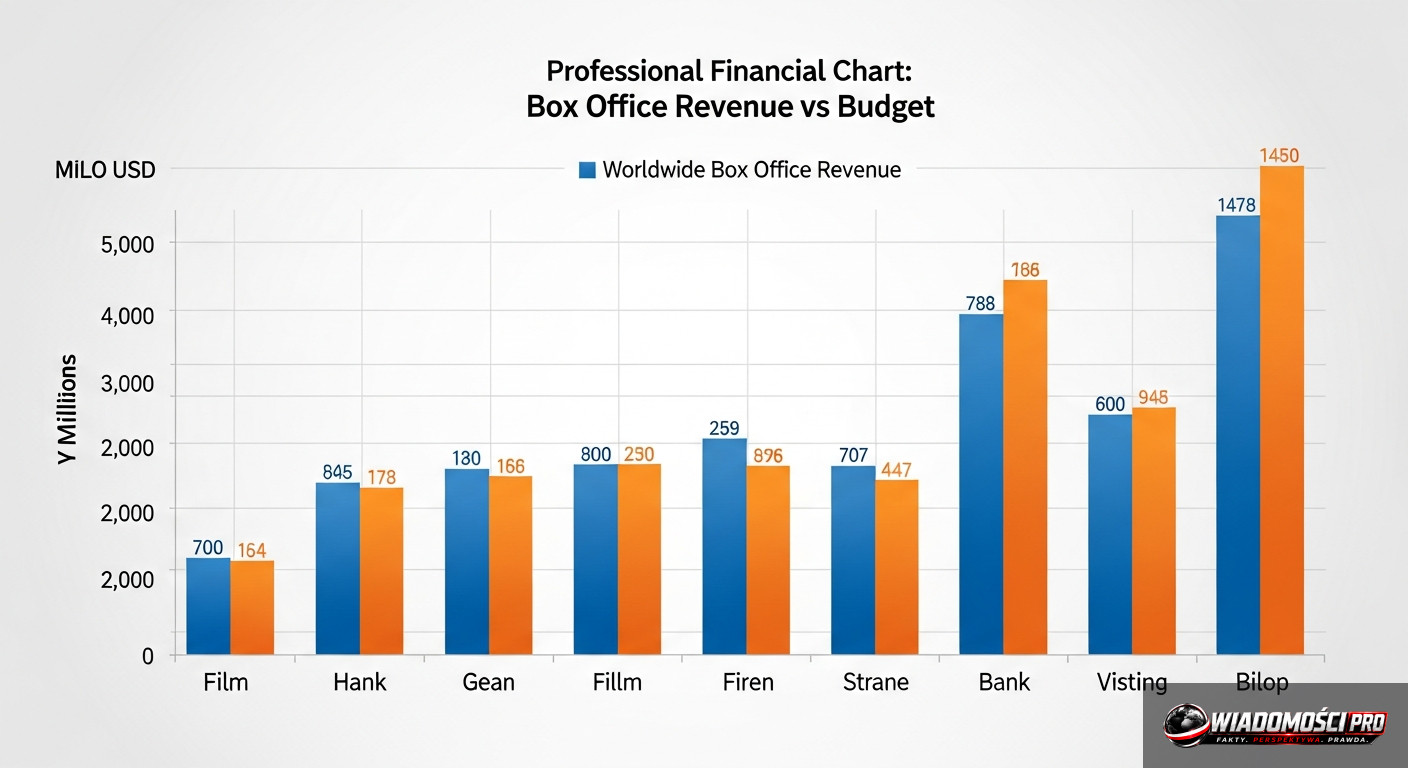 Chart showing the comparison of budget versus opening weekend revenue.