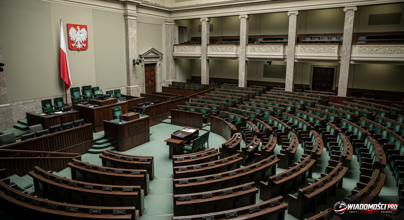 Sejm RP w trakcie debaty nad ustawą budżetową.