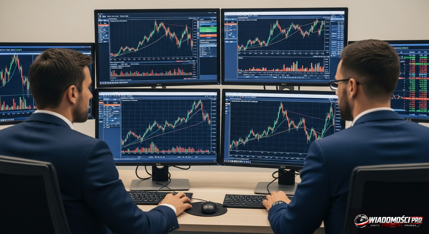 Financial analysts analyzing interest rate charts