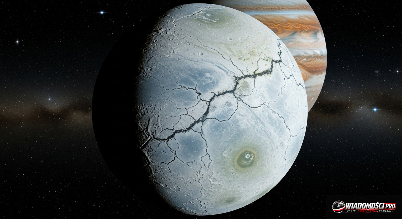 Europa moon – target of the NASA mission.