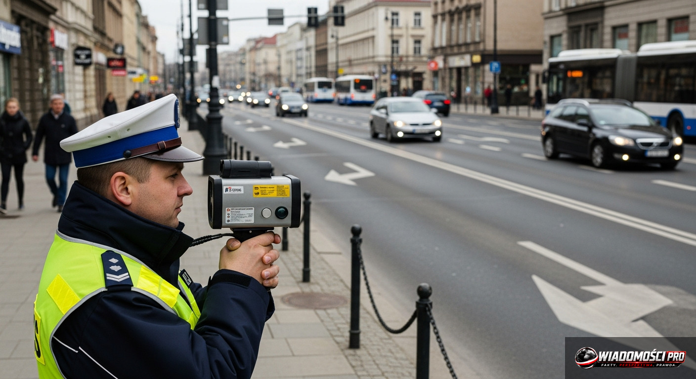 Policja zaostrza kontrole prędkości w miastach.