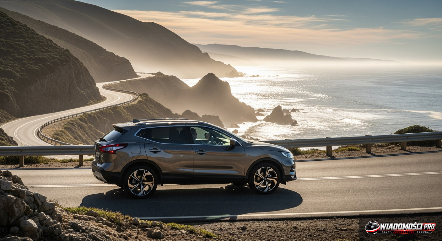 Nissan Qashqai e-Power during the record-breaking route through Vietnam.