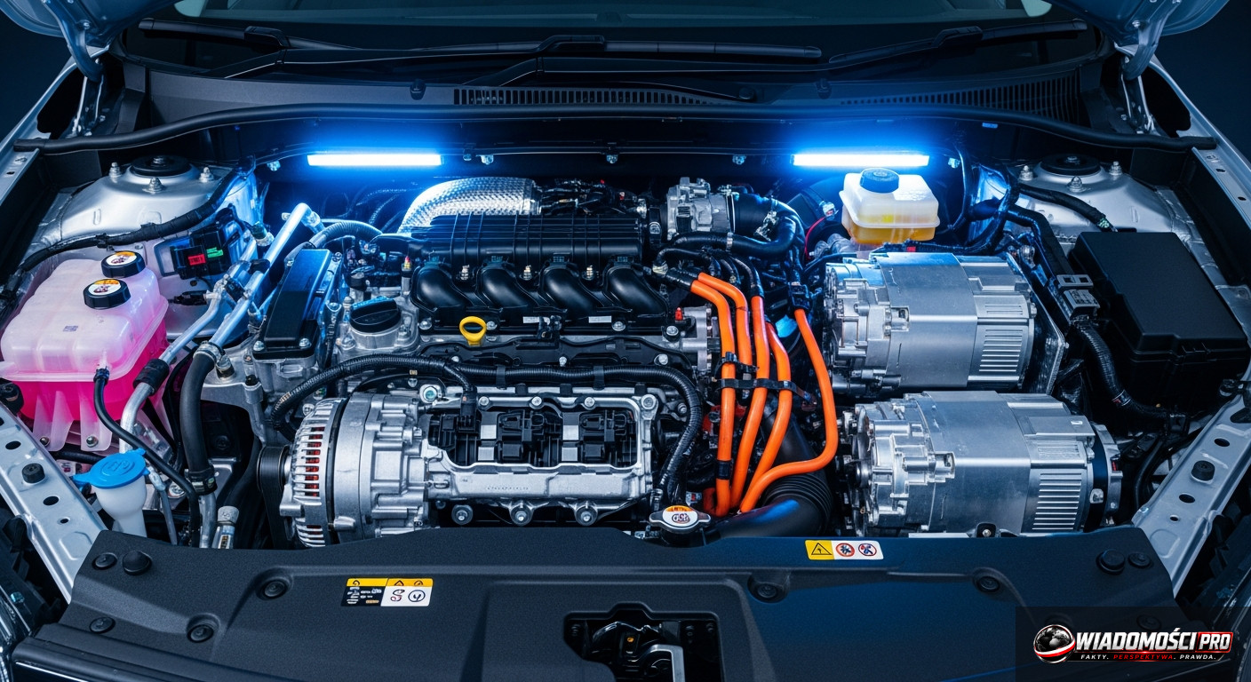 e-Power technology: internal combustion engine as a generator.